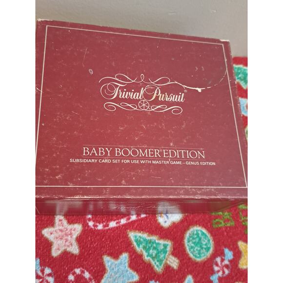 Trivia Pursuit Baby Boomer Subsidiary Card set addition 1983 edition - Picture 2 of 6
